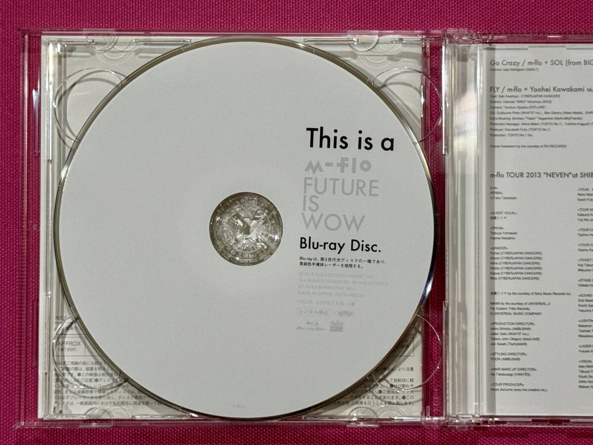 ライブBlu-ray/CD m-fro『FUTURE IS WOW 初回限定盤』+浜崎あゆみ SOL 鷲尾伶菜 川上洋平etc._画像2