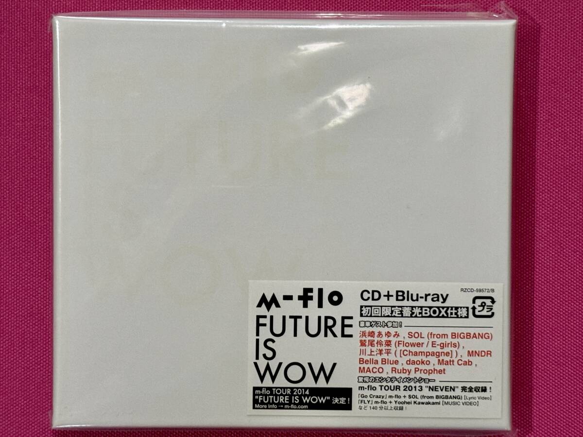 ライブBlu-ray/CD m-fro『FUTURE IS WOW 初回限定盤』+浜崎あゆみ SOL 鷲尾伶菜 川上洋平etc._画像1