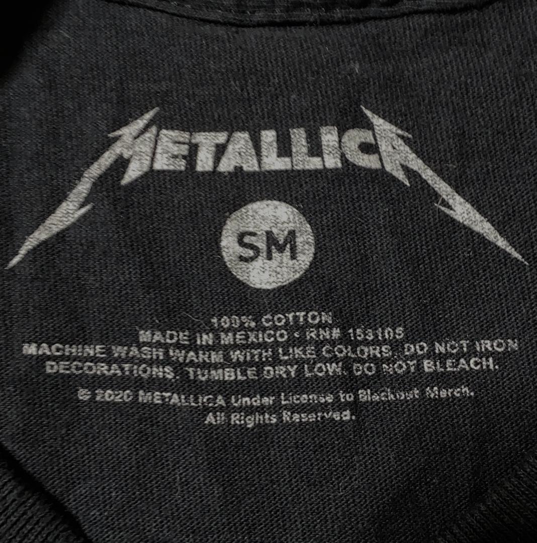 METALLICA メタリカ 半袖バンドTシャツ ロックT バンT x65 S〜M相当_画像3