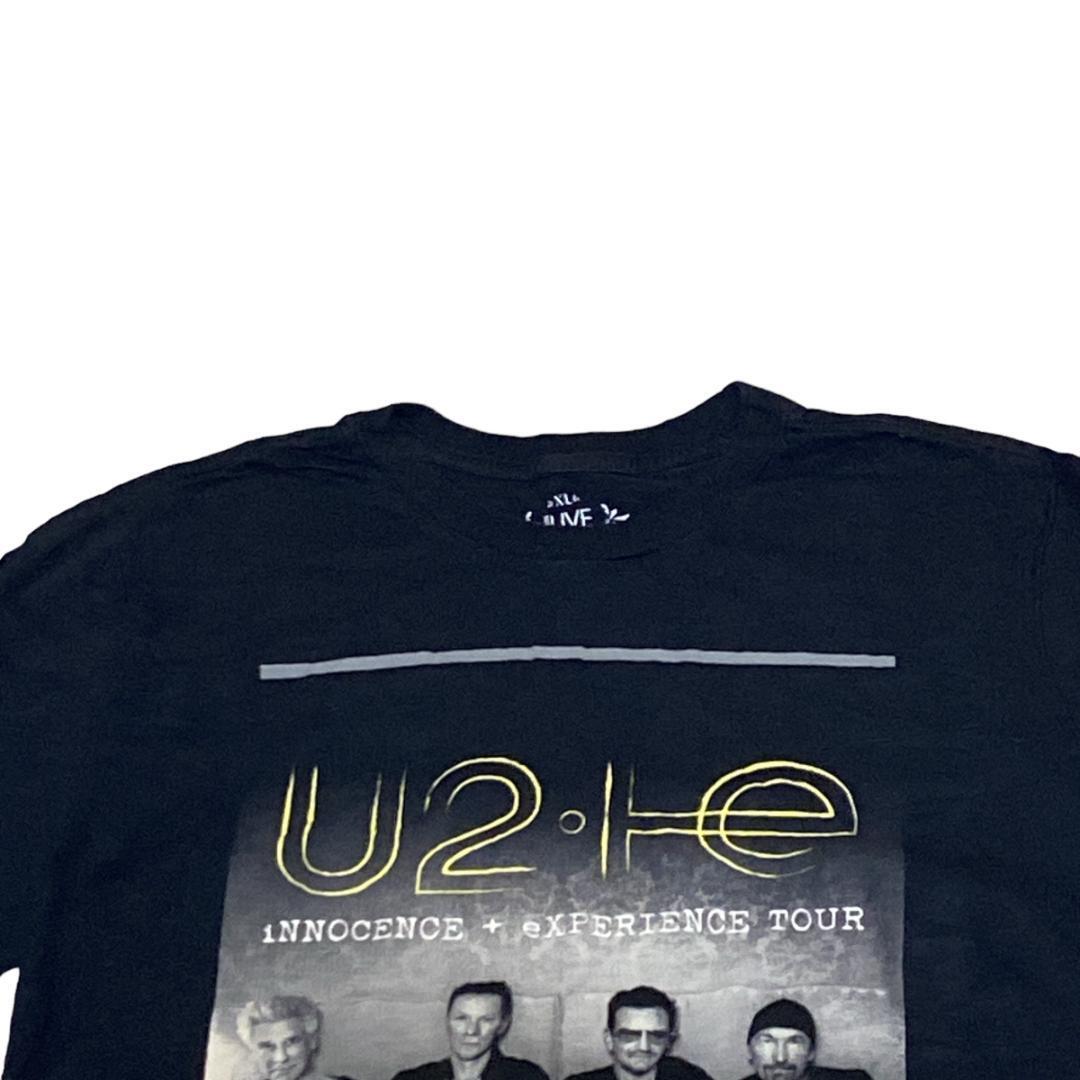 U2 ロックバンド 半袖バンドTシャツ ツアー ロックT ブラック z12 XL相当_画像4