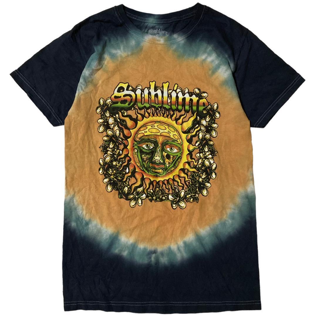 SUBLIMEサブライム 半袖バンドTシャツ タイダイ ロック バンTx62① S相当 SUBLIMEサブライム 半袖バンドTシャツ タイダイ ロック バンTx62① S相当