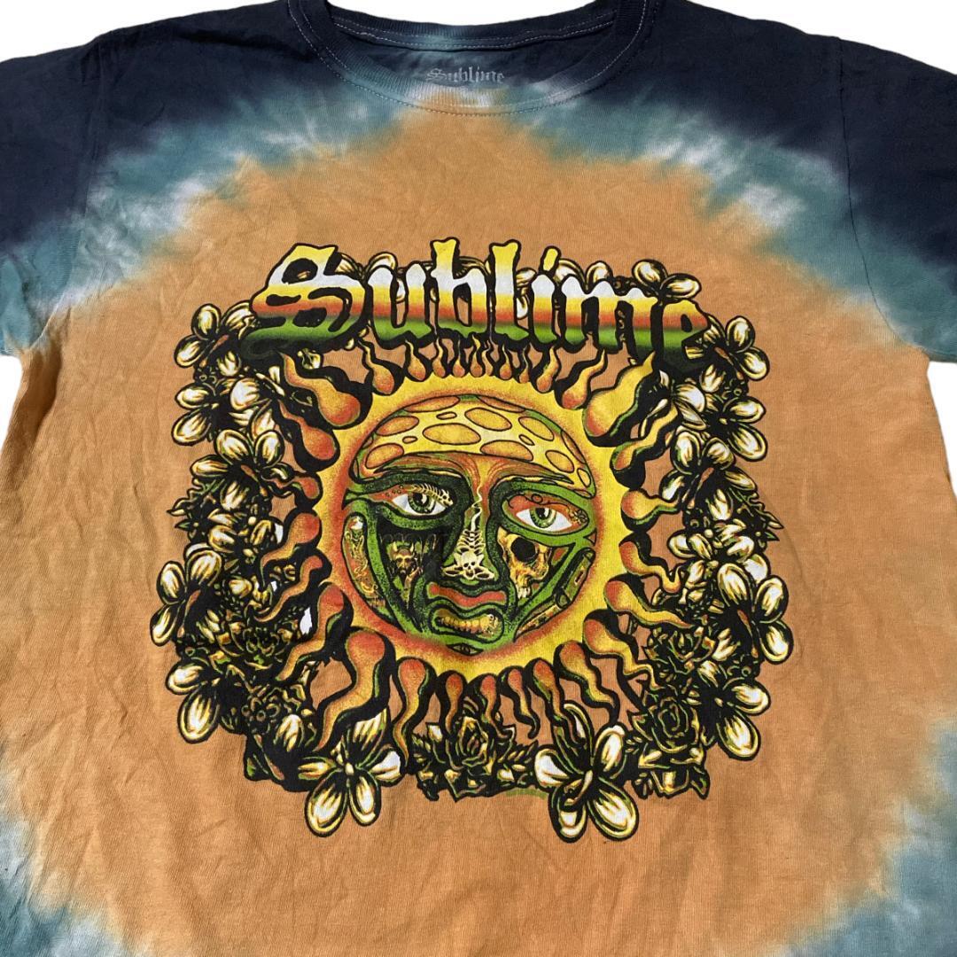 SUBLIMEサブライム 半袖バンドTシャツ タイダイ ロック バンTx62① S相当 SUBLIMEサブライム 半袖バンドTシャツ タイダイ ロック バンTx62① S相当