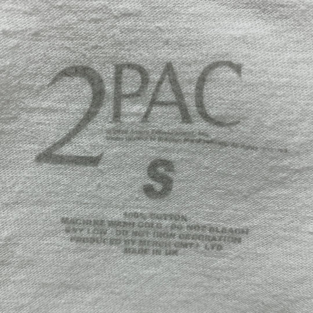 2PAC トゥーパック 半袖バンドTシャツ ミュージックT ラッパー x76① M相当_画像3