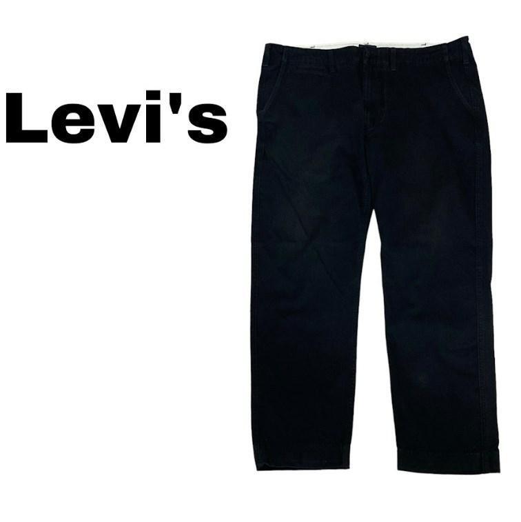  Levi's W38 chinos work pants black stretch z68
