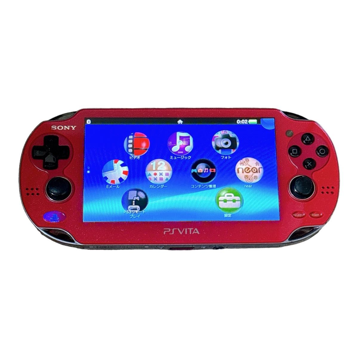 PlayStation Vita Wi-Fiモデル コズミック レッド　PCH-1000ZA03