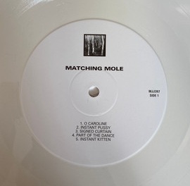 Matching Mole マッチング・モウル - Matching Mole ボーナス・トラック1曲追加収録限定再発ホワイト・カラー・アナログ・レコード