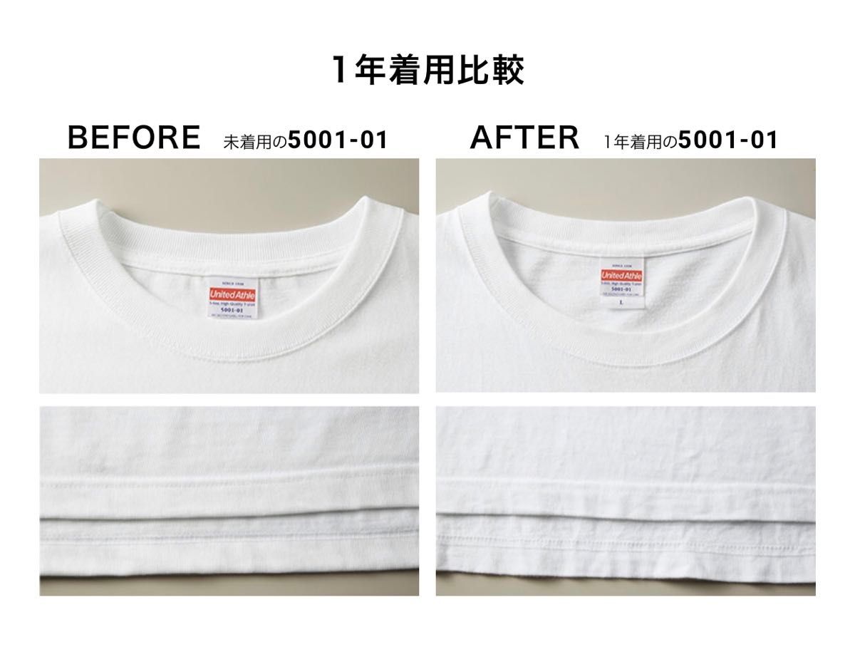 Tシャツ 半袖 5.6オンス ハイクオリティー【5001-01】M クラシックブルー 綿100%