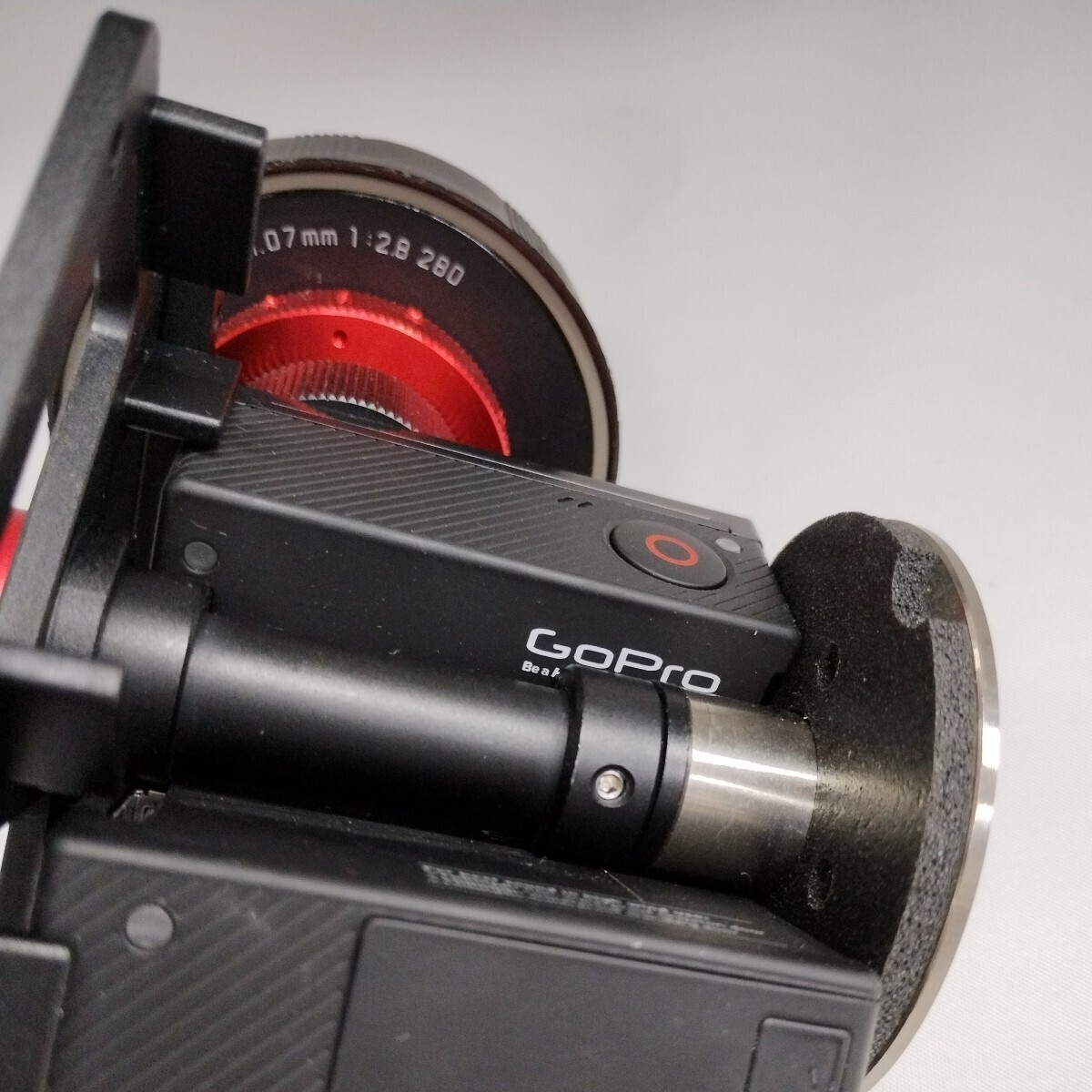 ジャンク GoPro 改造品 魚眼レンズ Entaniya FISHEYE 1.07mm 2.8 280 
