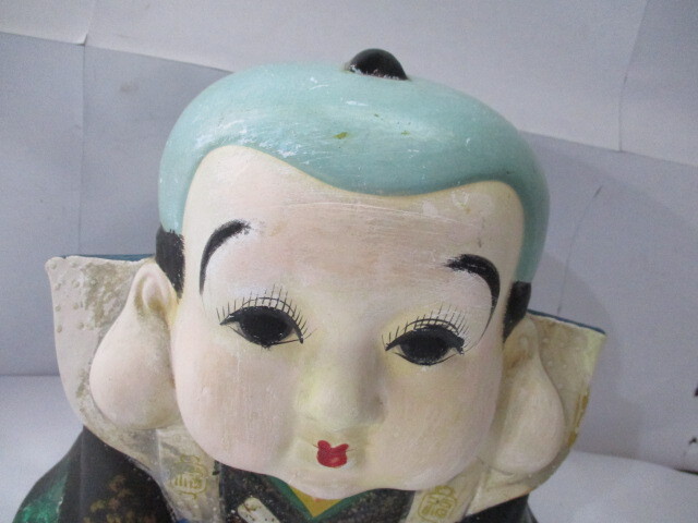 [ south 10 character star 2]043004 Showa Retro luck . savings box ceramics made Showa era 10 year ~20 period 