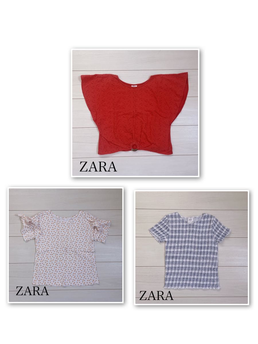 キッズ女の子/まとめ売り10点セット/ZARA/H&M/GU/GAP/ワンピース/トップス/Tシャツ/デニム/その他