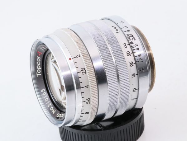 希少良品Topcor-S 50mm F/２ 前期 東京光学 ライカＬ３９レンズの画像4