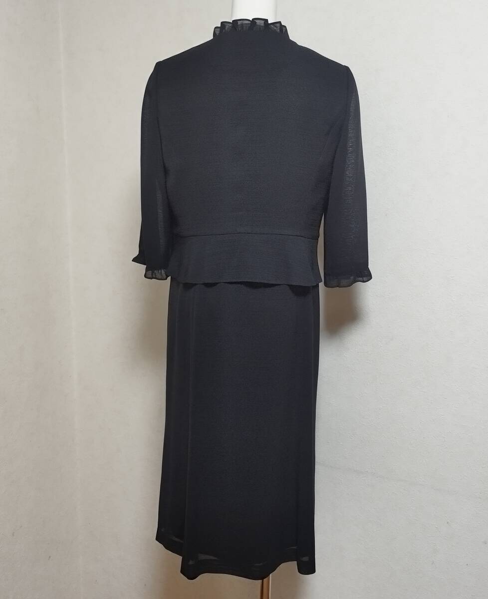 超美品 Lサイズ11 D'REREAD-af 東京ソワール 高級 春夏 ブラック 超美品 Lサイズ11 D'REREAD-af 東京ソワール 高級 春夏 ブラック