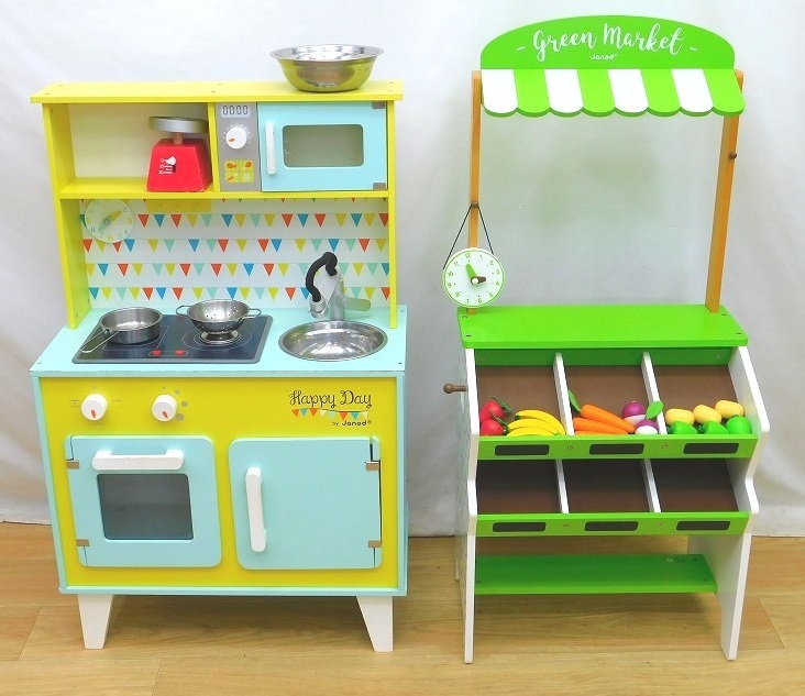 M104M...* wooden toy kitchen happy te-. hoe .IH kitchen &Janod. shop shop san ... wooden toy shelves market 