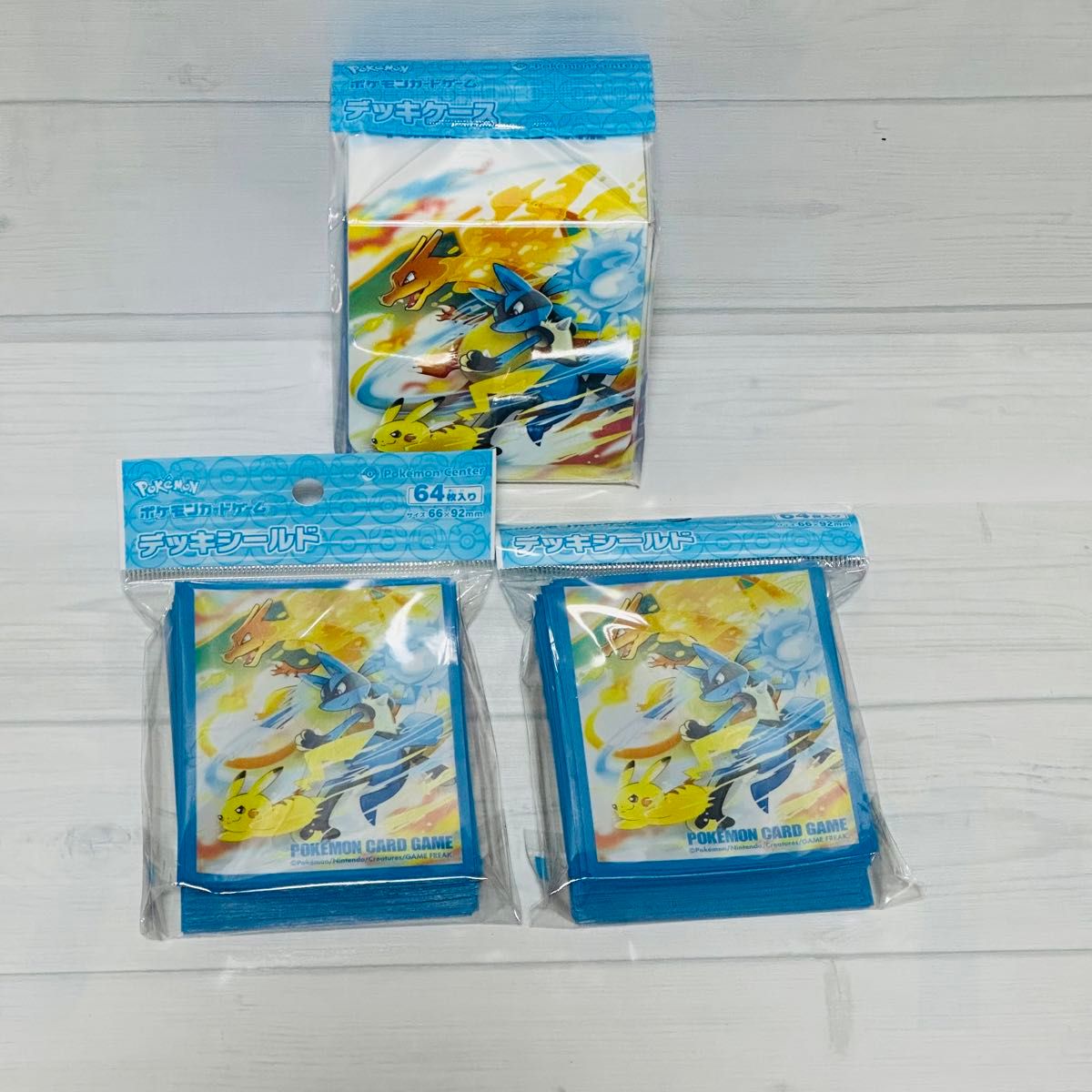 新品未使用　未開封  ポケモンカード　 バトルスタート　デッキシールド、デッキケース　