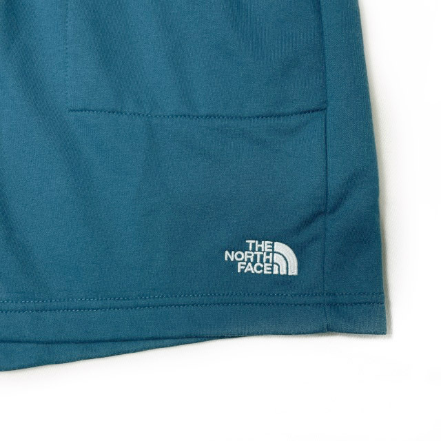 売切り【正規新品】THE NORTH FACE◆W SIMPLE LOGO FLEECE SHORT ショートパンツ US限定 ロゴ刺繍 スポーツ シンプル(XL)青 190110-5_画像4