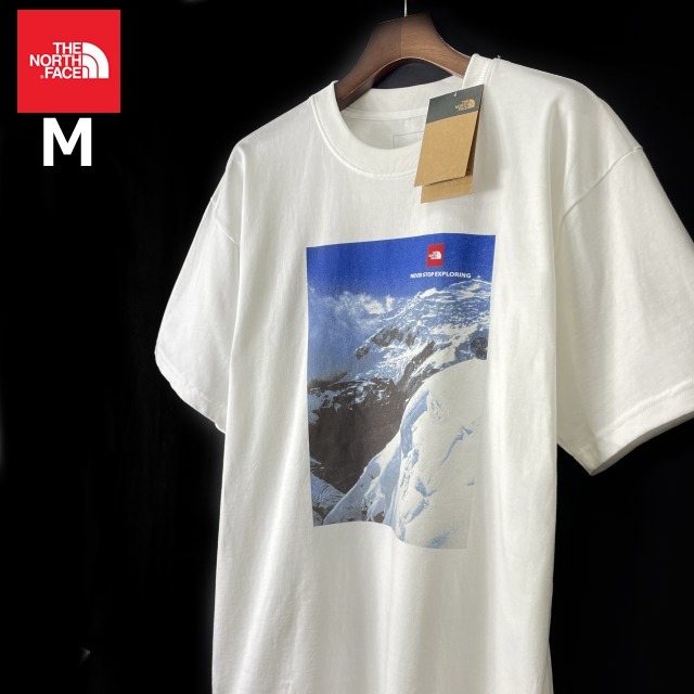 売切り【正規新品】THE NORTH FACE◆HEAVYWEIGHT RELAXED TEE 半袖 Tシャツ US限定 上質 ボックスロゴ ヘビーウェイト 厚手(M)白 180902-23_画像2