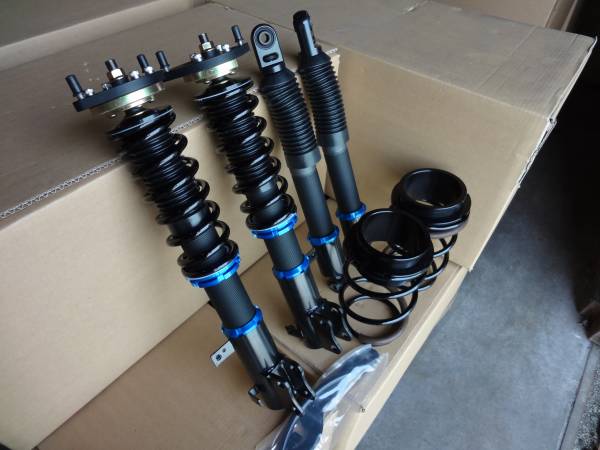  Daihatsu Esse total length 15 step shock absorber full kit new goods fare free! ring color Gold . modification becomes.