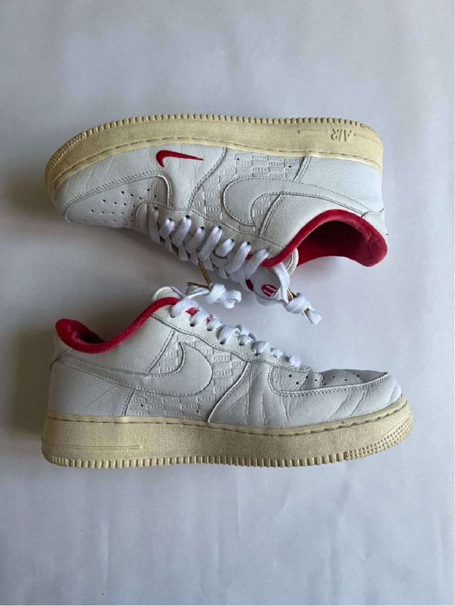 KITH × Nike Air Force 1 Low "White/Red" キス ナイキ　エアフォース1 TOKYO 東京