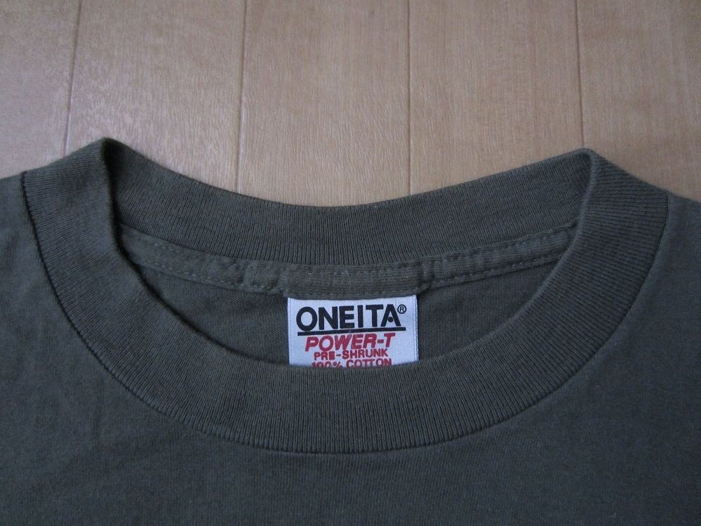 ファッションシーンで話題のこれから流行るブランド12選 USA製 90's THINK シンク L Tシャツ 旧ONEITA SKATEBOARDS ウエア