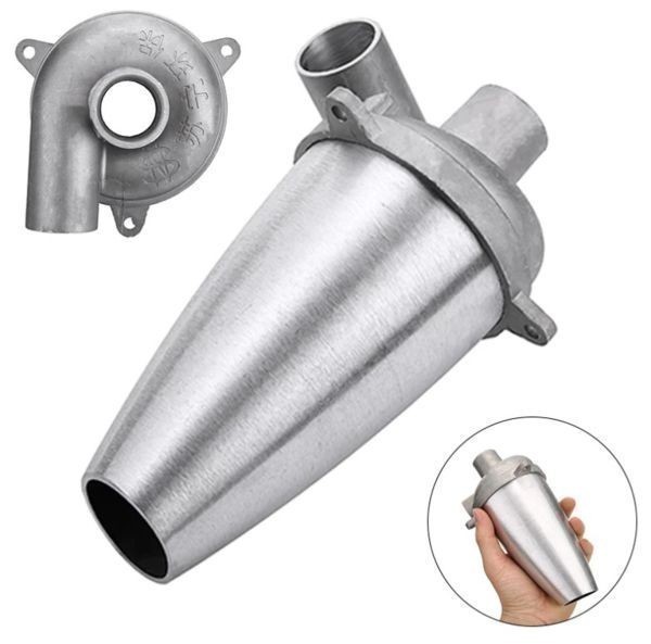  Cyclone aluminium dust collector compilation .. machine vacuum cleaner DIY for business use litter collection heat-resisting Cyclone woodworking work separator calibre 25mm convenience 