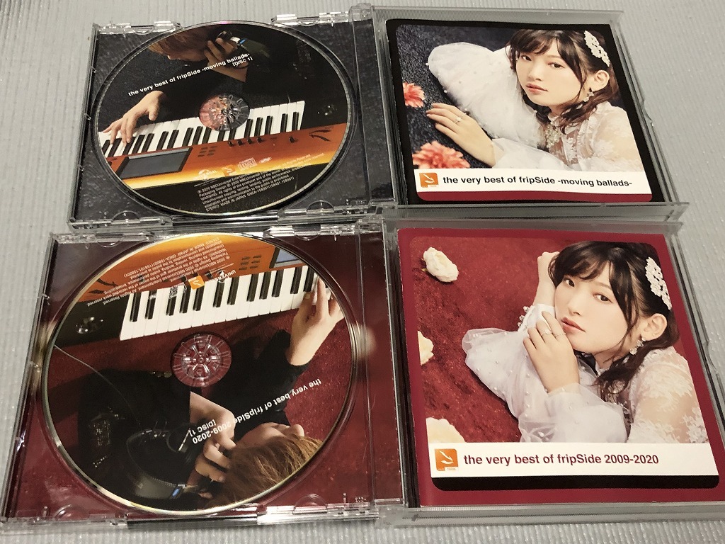 フリップサイド　fripSide CD DVD 初回限定盤 3枚セット the very best of fripSide moving ballads / 2009 - 2020 / infinite synthesis_画像3