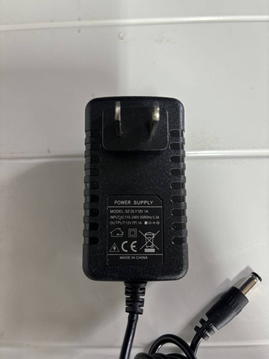 ! free shipping! new goods 6 piece set all-purpose AC adaptor 12V1.0A plug size 5.5×2.1mm