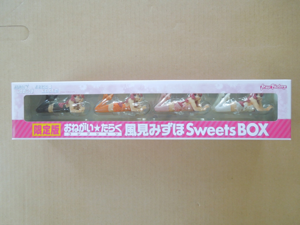 マックスファクトリー おねがい☆たらく コレクション 風見みずほ Sweets BOX 未開封_画像1