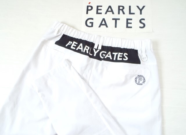 ★超美品★PEARLY GATES パーリーゲイツ / サイズ６ / w84-92㎝ / PG89 ニューサークルロゴ タフレックス イージーパンツ _画像8