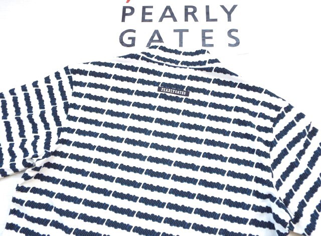 * прекрасный товар *PEARLY GATES Pearly Gates / PG89 короткий рукав mok шея рубашка / размер 4