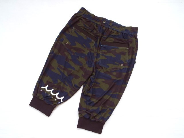 ☆新品☆muta MARINE ムータマリン / ラッシュ クロップドパンツ カモフラ / MURG-Pants3-CM メンズ レディス / サイズＭ