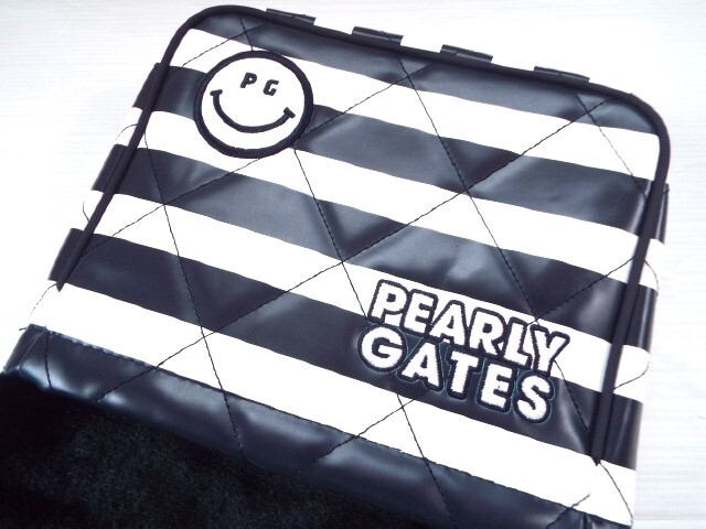 * new goods *PEARLY GATES Pearly Gates / PG89 Nico Chan for iron head cover * border * quilting * boa specification 
