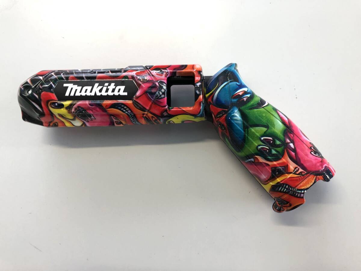 マキタ　makita ペンインパクトドライバー　TD022　カスタムハウジング（外装）　モンスター柄　艶あり仕様　新品_画像1