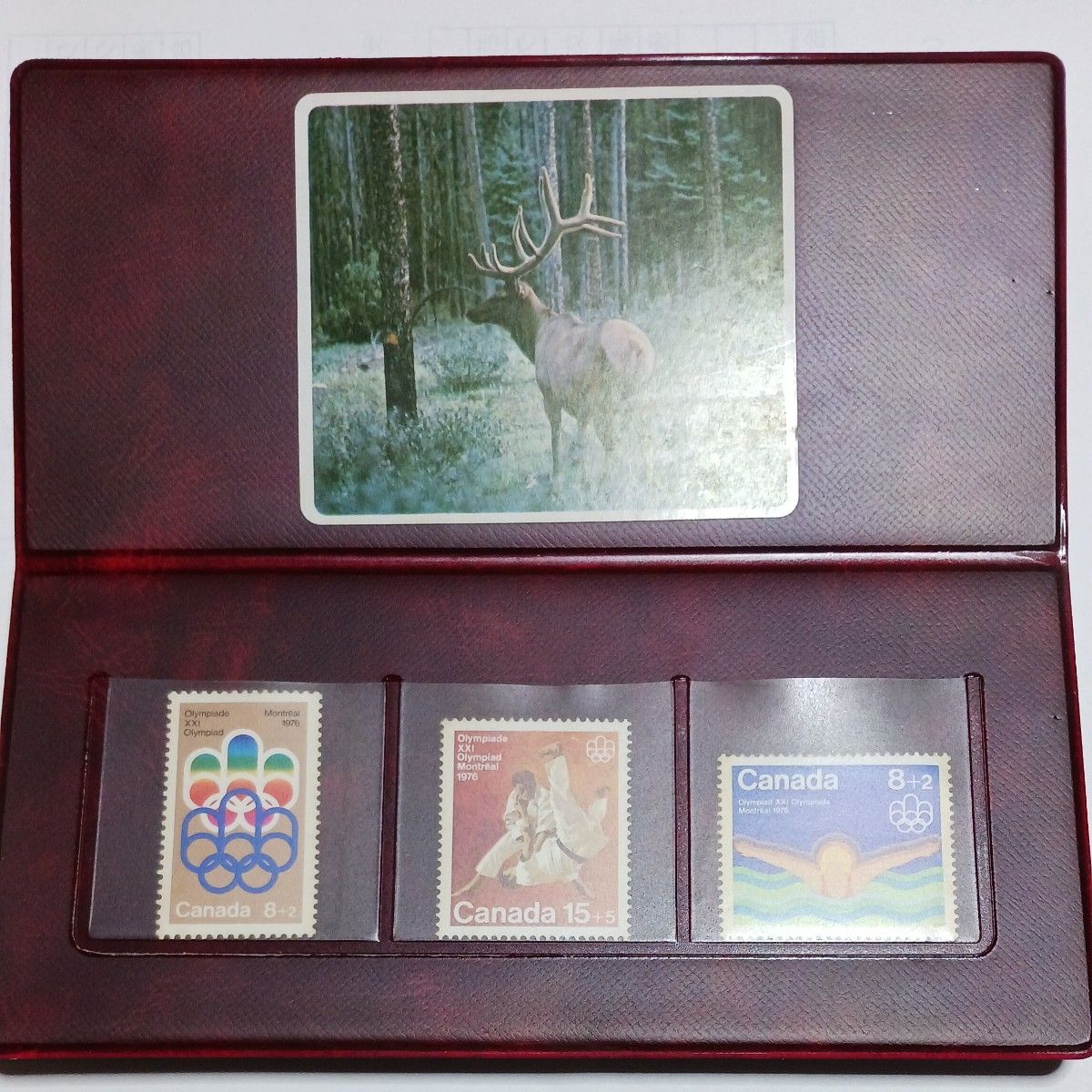 第21回モントリオールオリンピック大会記念切手セットカナダ1976