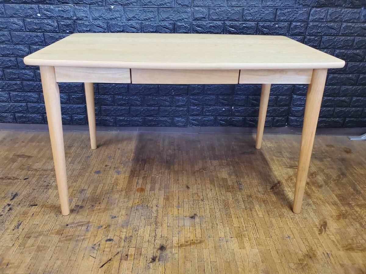 [ outlet ] dining table drawer attaching Northern Europe style dining 3072