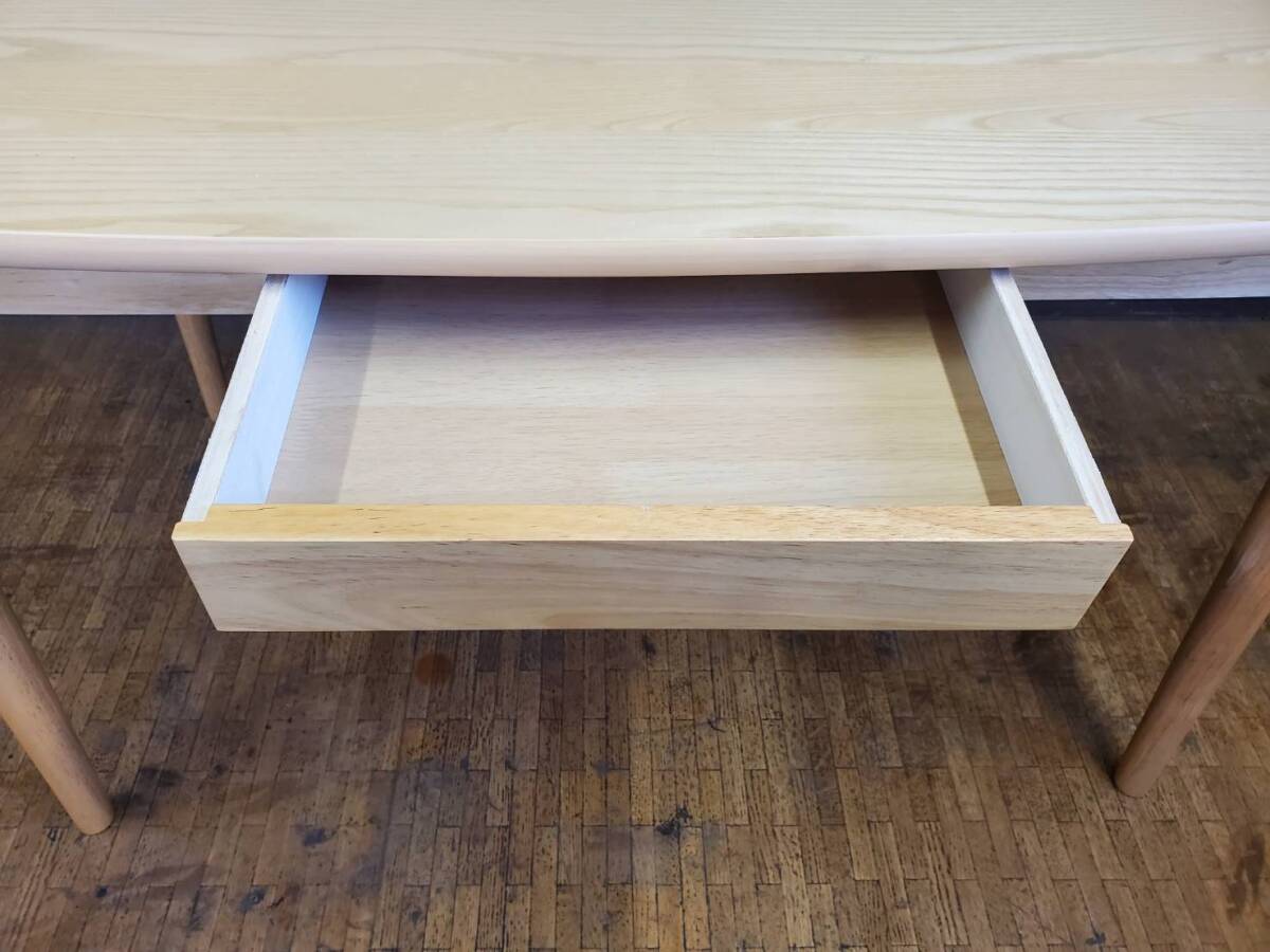 [ outlet ] dining table drawer attaching Northern Europe style dining 3072