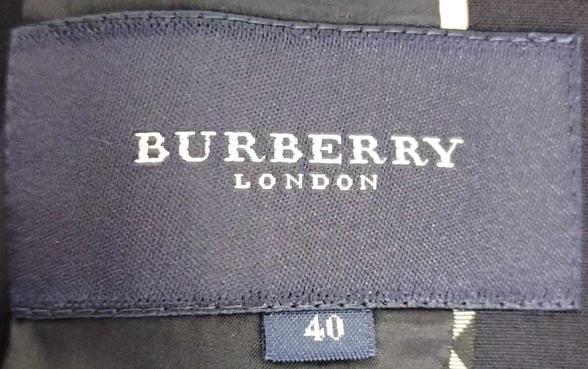 BURBERRY バーバリー ジャケット ブラック サイズ：40(Lサイズ相当) レディース 01の画像3