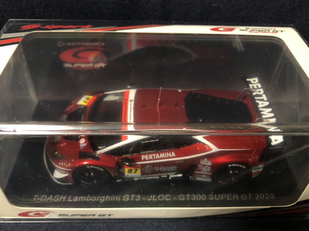 Spark スパーク 1/43 T-DASH ランボルギーニ GT3 JLOC ウラカン No.87 SUPER GT 2020 GT300の画像2