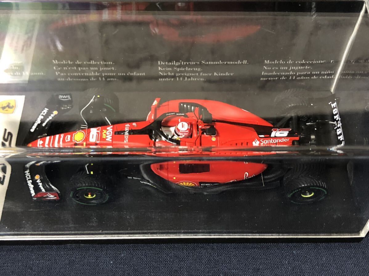 LSF1053 LookSmart 1/43 Scuderia Ferrari SF23 No.16 Charles Lerlerc 6th Monaco GP 2023