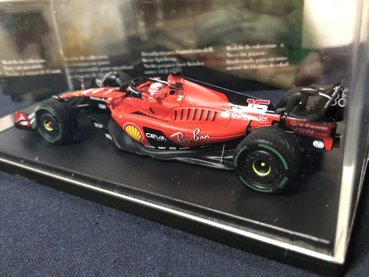 LSF1053 LookSmart 1/43 Scuderia Ferrari SF23 No.16 Charles Lerlerc 6th Monaco GP 2023 