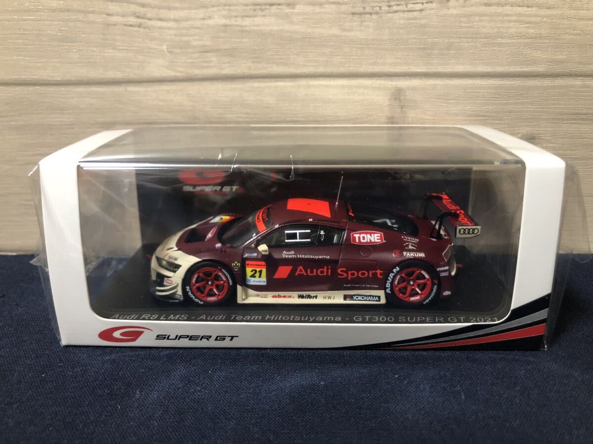 spark スパーク 1/43 HITOTSUYAMA Audi R8 LMS No.21 2021 GT300の画像1