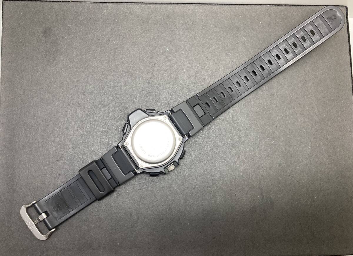 1 jpy ~ operation goods CASIO PRO TREK/ Casio Protrek twin sensor PRT-70 men's wristwatch QZ [KB-050810]
