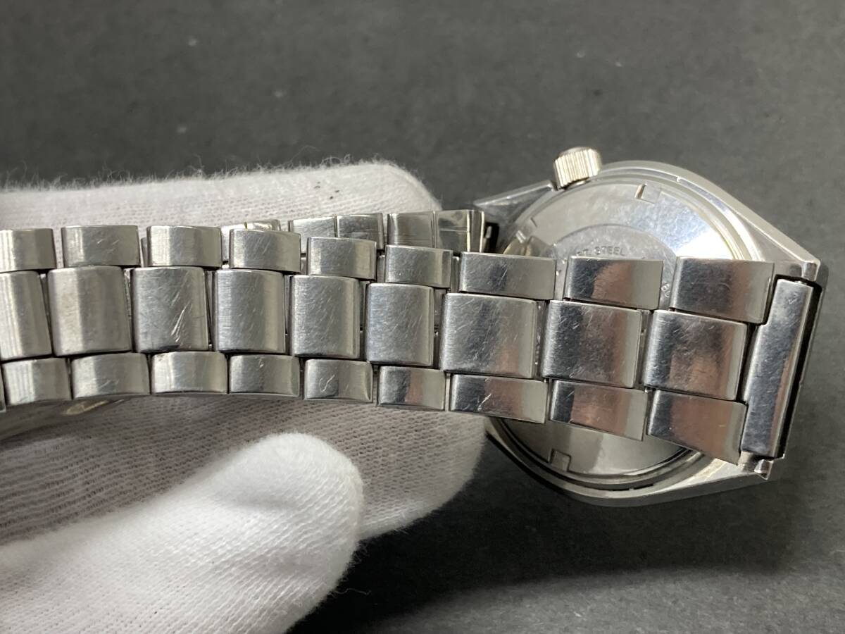 １円～稼働品・SEIKO AUTOMATIC ACTUS SilverWave /セイコー アクタス シルバーウェーブ 6306-8010 自動巻き メンズ腕時計 【YB-8010】の画像8