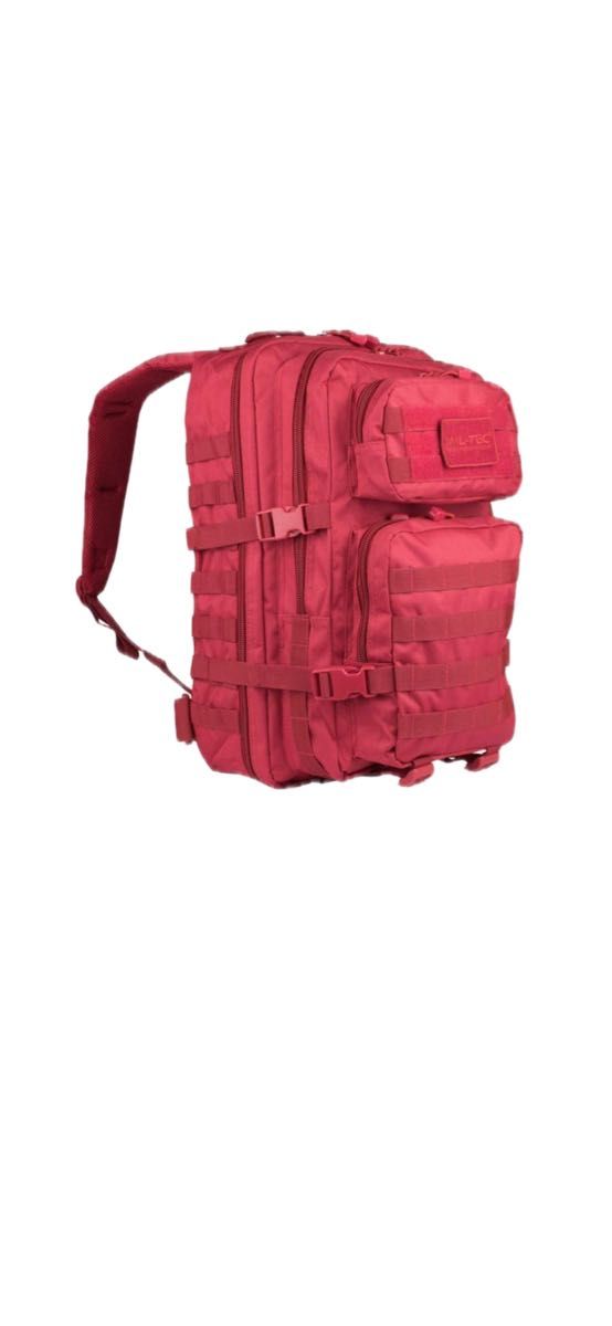 　Mil-Tec バックパック US Assault Pack モールシステム 大 36L -RED