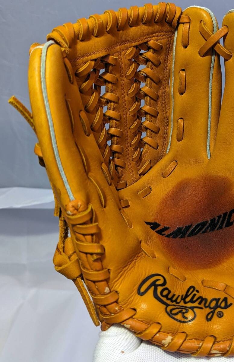 ローリングス 少年用グラブ アルモニック オールラウンド用 右投げ グローブ baseball gloves mitts ALMONIC ミット グラブ Rawlingsの画像6
