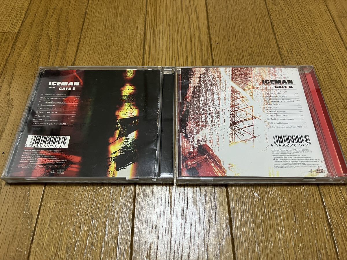 Iceman　アルバム　「GATE Ⅰ」「GATEⅡ」 浅倉大介 伊藤賢一　黒田倫弘　アイスマン　CD　2枚セット_画像3