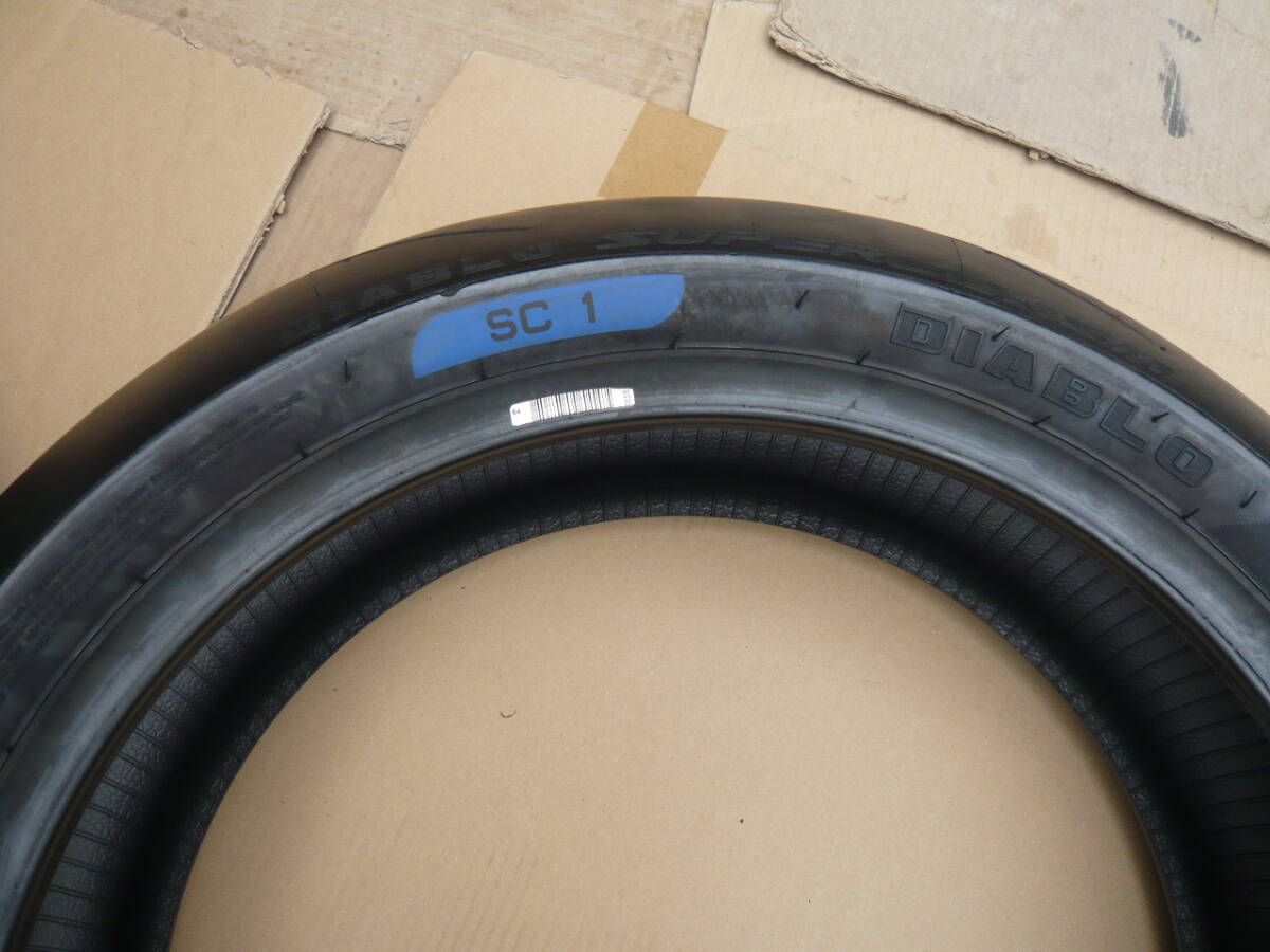  new goods Pirelli Diablo super Corsa V3 SC1 rom and rear (before and after) 120 180 600cc