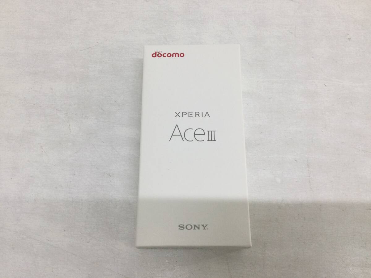 【#60】Xperia Ace III ACE3 SO-53C ブラック docomo〇