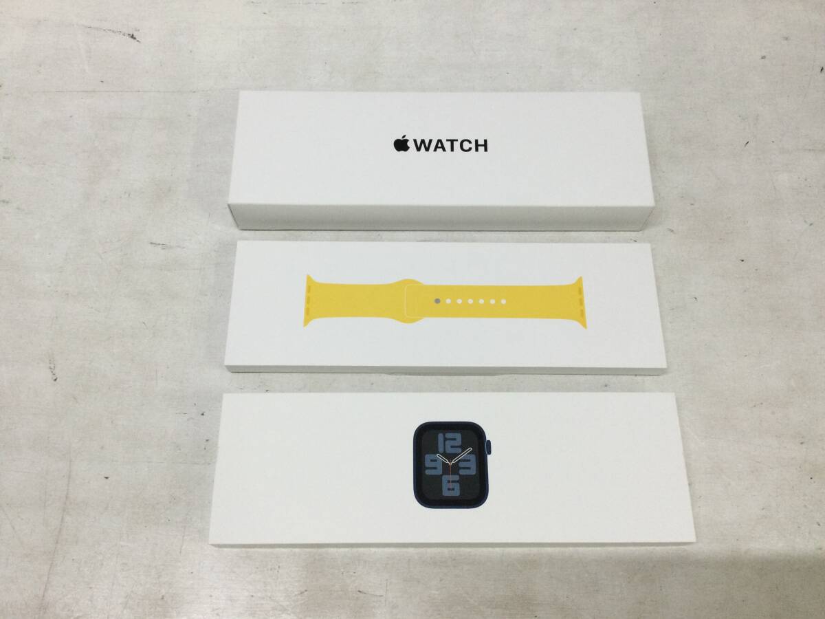 【#55】Apple Watch SE 第2世代 GPSモデル 44mm MRTX3J/A A2723 アップル ウォッチ 腕時計 バッテリー最大容量100％の画像1