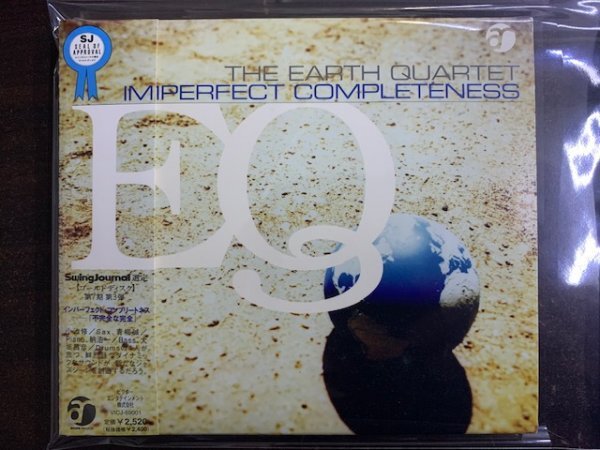 和ジャズ EQ THE EARTH QUARTET / IMPERFECT COMPLETENESS 小池修 青柳誠 納浩一 大坂昌彦 帯付き aosis VICJ-69001 / 4988002457403_画像1