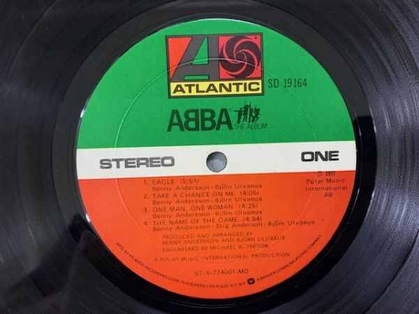 米盤 LP 2枚セット アバ ABBA / ARRIVAL / THE ALBUM US盤 ATLANTIC SD19164 SD19115_画像7
